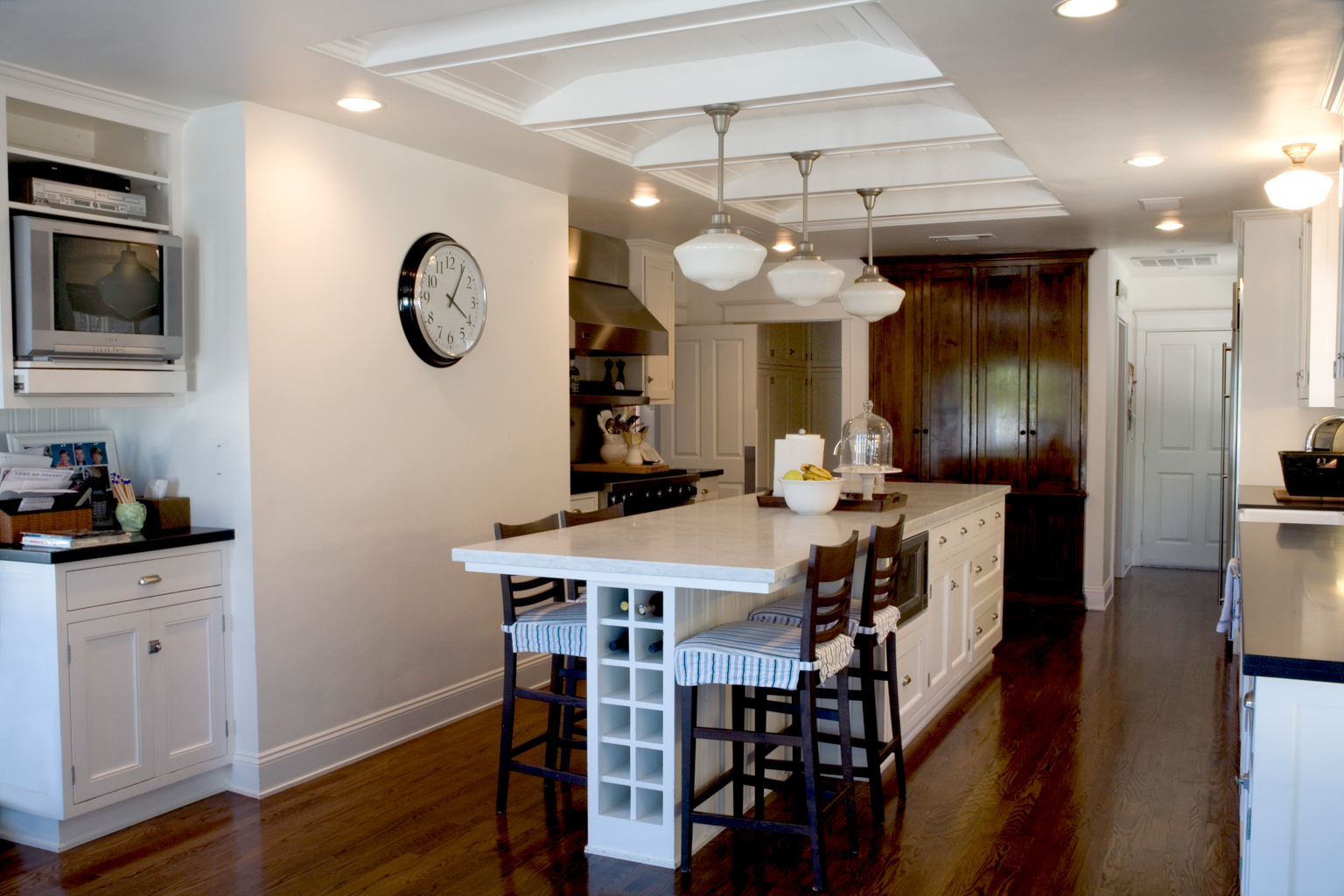 White Open Kitchen